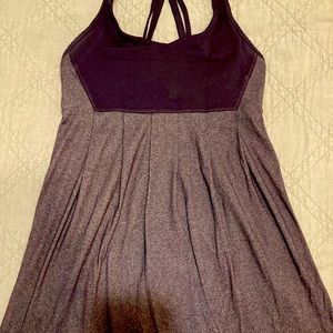 Lululemon tank with built in bra